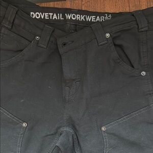 Women's Black Straight Leg Jeans